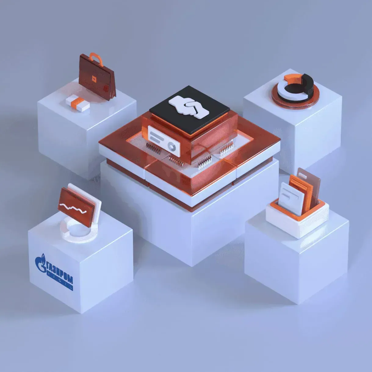 Gazprom 3D — экран 24